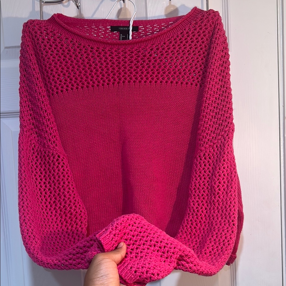 Cozy Textured Knit Crewneck – Forever 21